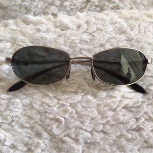 Gattaca Sunglasses Silver Metal Frame